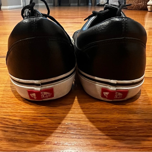 MENS LEATHER HIGH TOP OLD SCHOOL - Picture 7 of 10